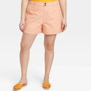 A New Day Peach High Rise Shorts